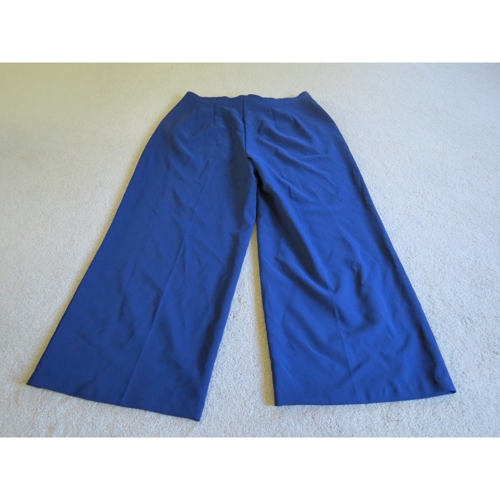 Torrid Blue Stretch Sailor Button Wide Leg Pants Womens Size 20 Regular - Picture 11 of 14